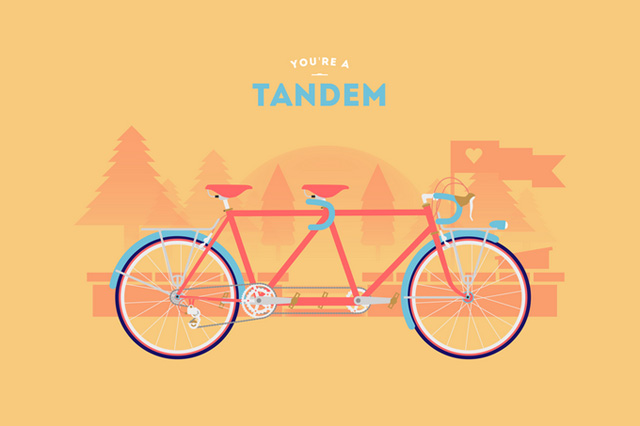 Bike. Tandem